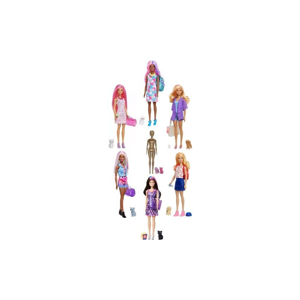 Куклы Barbie Color Reveal Цветные куклы-сюрпризы