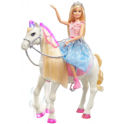 Barbie  Mattel Barbie Princess Adventure + Horse GML79