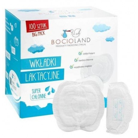 Present in the shop Bocioland bra pads 100 pcs.