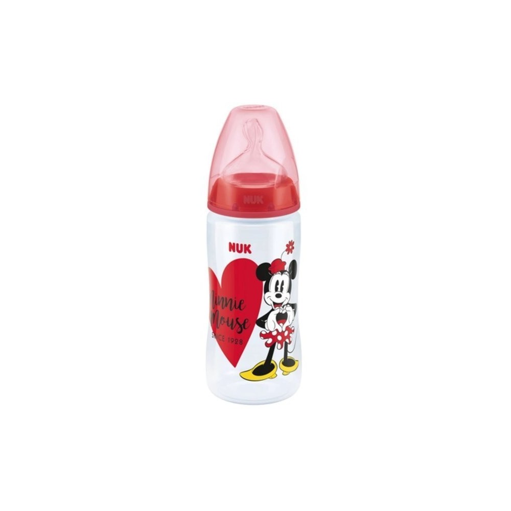 NUK feeding bottle 300ml Disney Minnie Mouse,Present in the