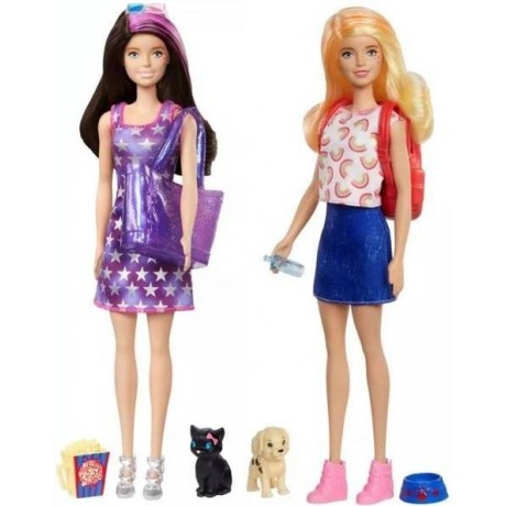 Barbie  Barbie Color Reveal Dog Park Movie Night GPD56