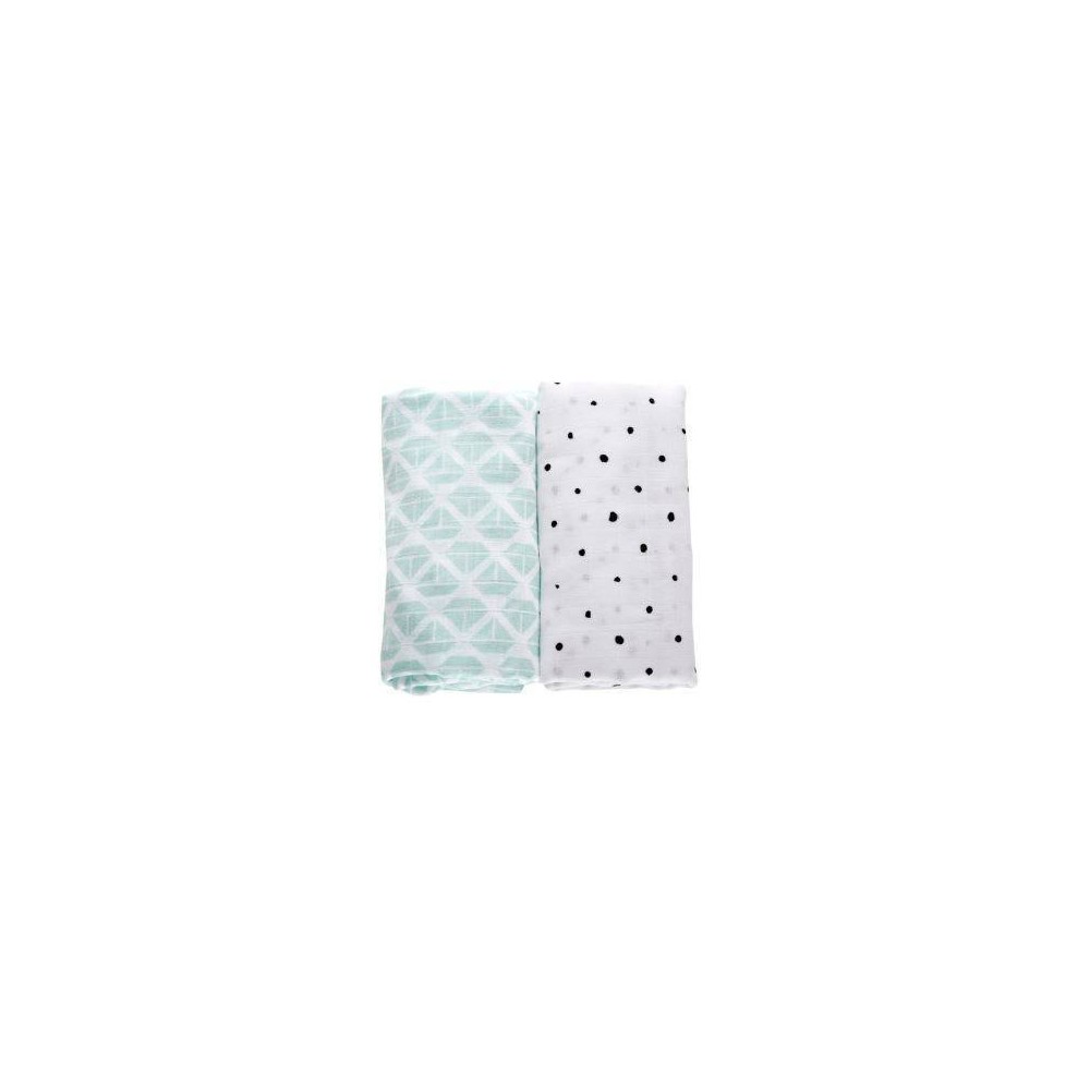 Diapers Motherhood muslin swaddle cloths Premium 100x120 cm 2 pcs.