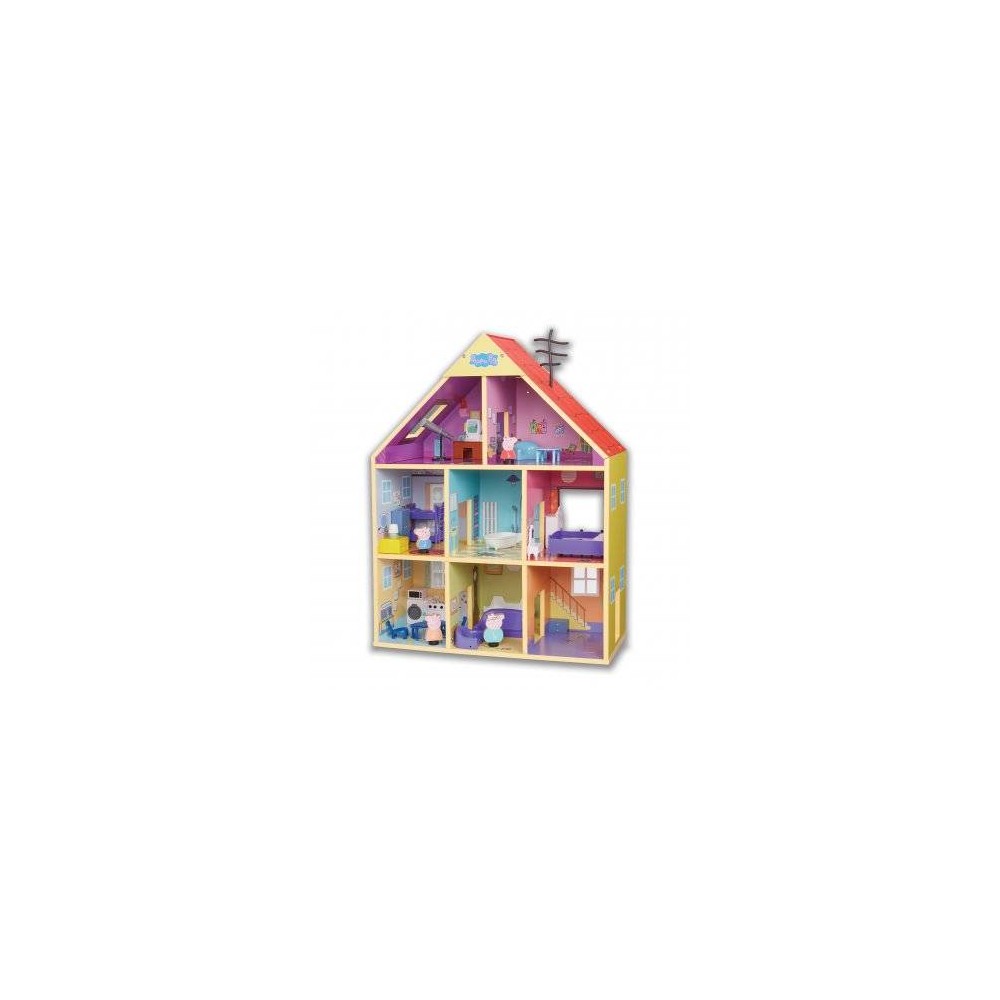 Деревянные игрушки  Peppa Pig деревянный домик