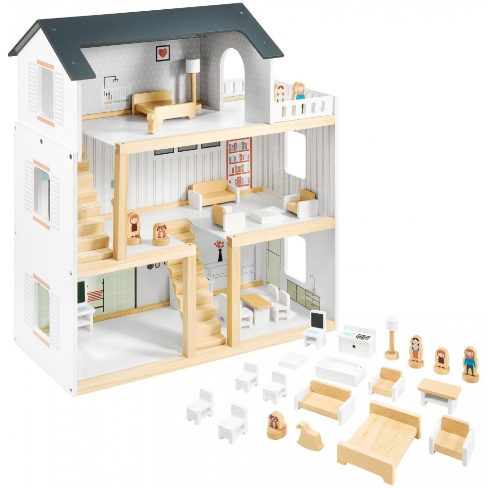 Куклы и аксессуары для кукол  HyperMotion деревянный домик для
