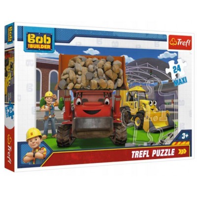 Pusled  Trefl Maxi Bob Builder. Pusle, 24 tükki, 3+