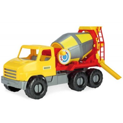 Autod, rongid ja rajad  Wader City Truck Betoonisegisti-mänguasi