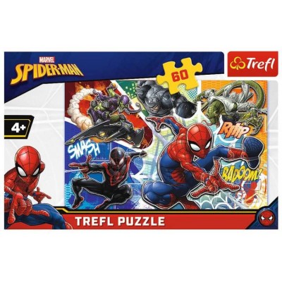Pusled  Trefl Spider-Man. Pusle, 60 elementi, 4+