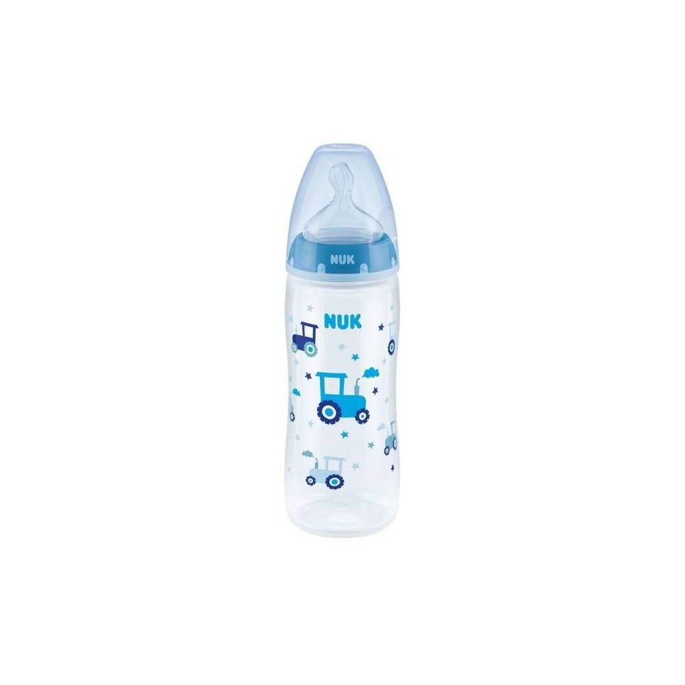 Present in the shop Nuk First Choice PP bottle with temperature indicator and silicone nipple 300ml/6-18 months/XL