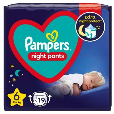 Mähkmed  Pampers Mähkmepüksid Pampers Night Pants Suurus 3