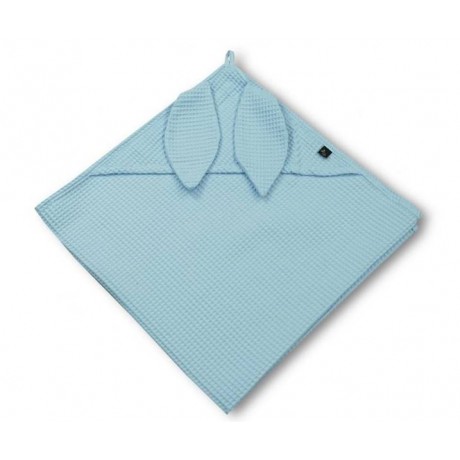 Present in the shop Bomix cotton towel with ears 100x100 cm Blue