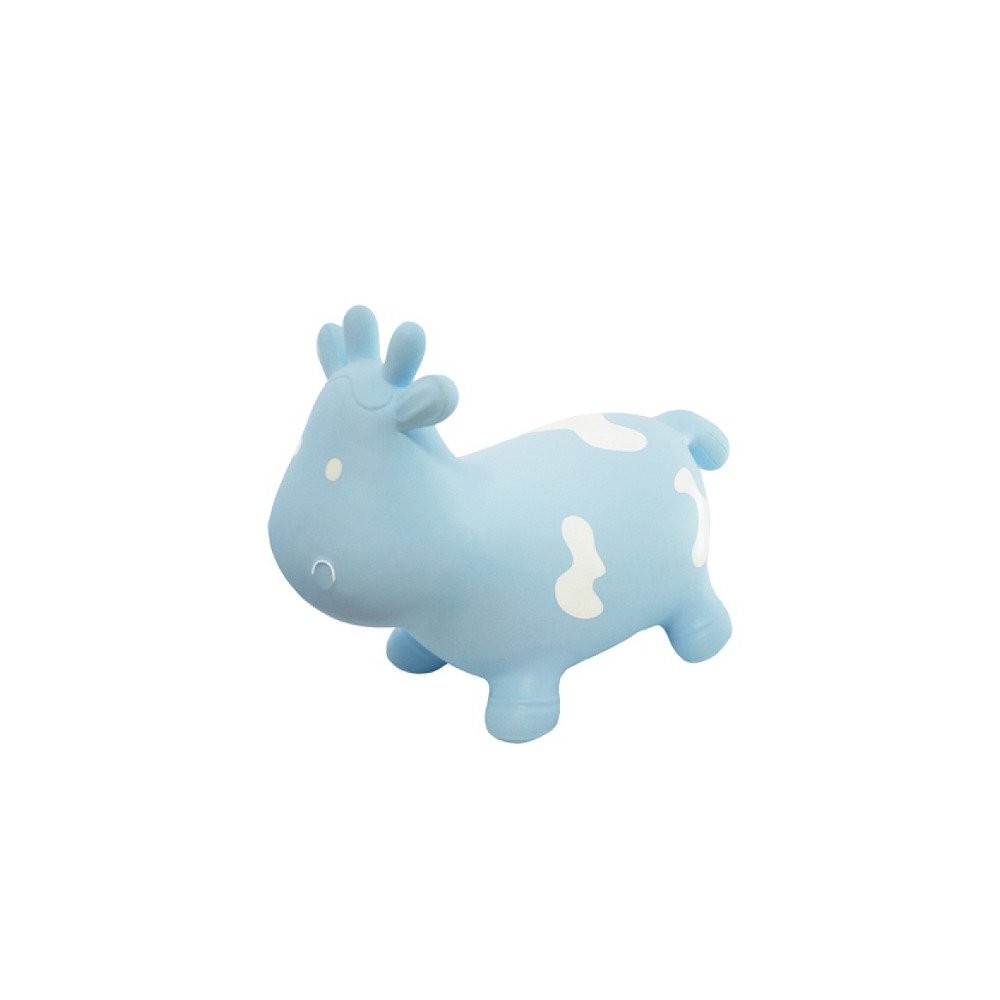 Present in the shop Tootiny Inflatable cow blue bouncer ball