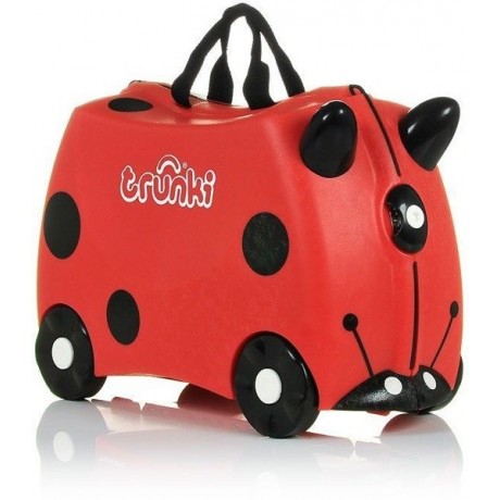 На месте в магазине Trunki детский чемодан Ladybug Harley
