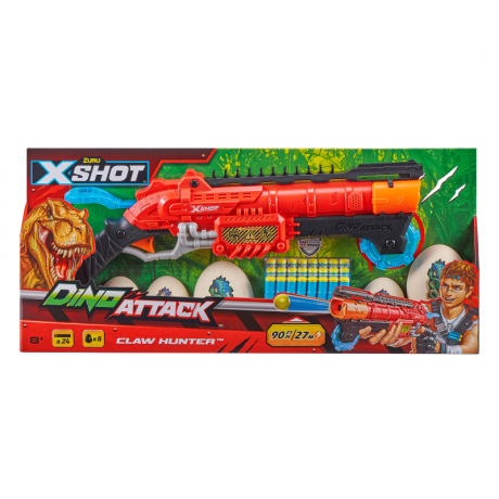 XSHOT-DINO ATTACK mängupüstol Küünisekütt, 4861