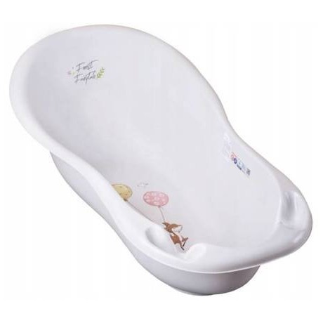 Tega LUX baby bathtub 102 cm forest country, gray,Present in