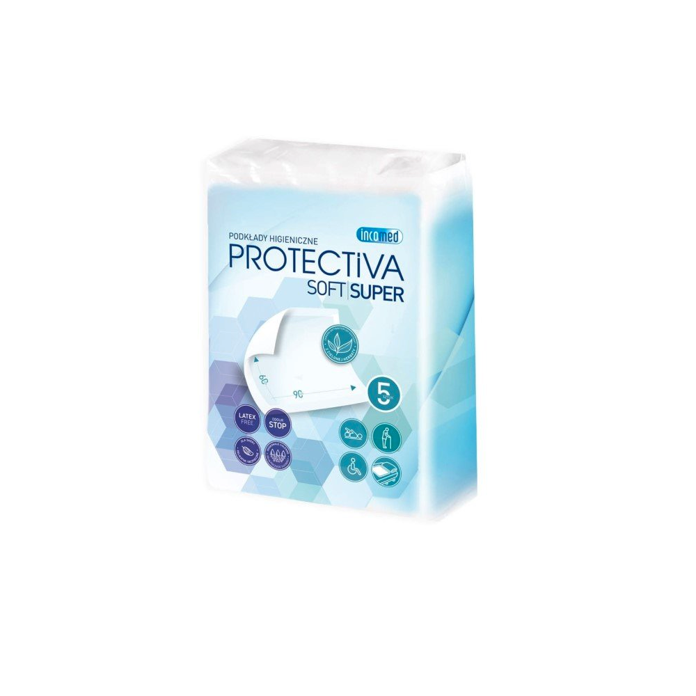 Incomed Protectiva Soft Super одноразовые пеленки 90x60см 5 шт