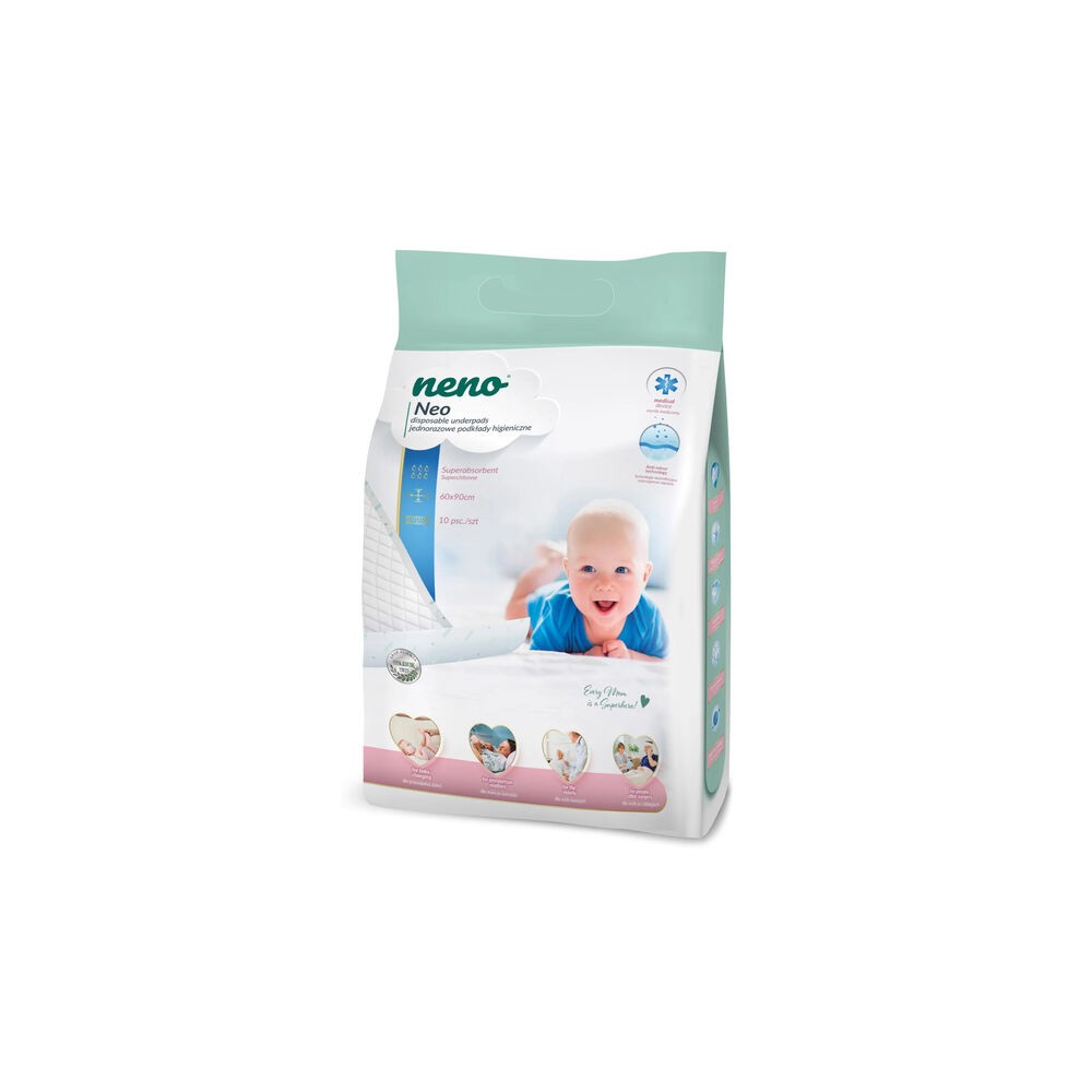 Disposable underpads Neno Neo disposable diapers 60*90 cm 10 pcs.
