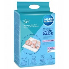 Disposable underpads Canpol Babies Disposable diapers 60x60 cm 10 pcs