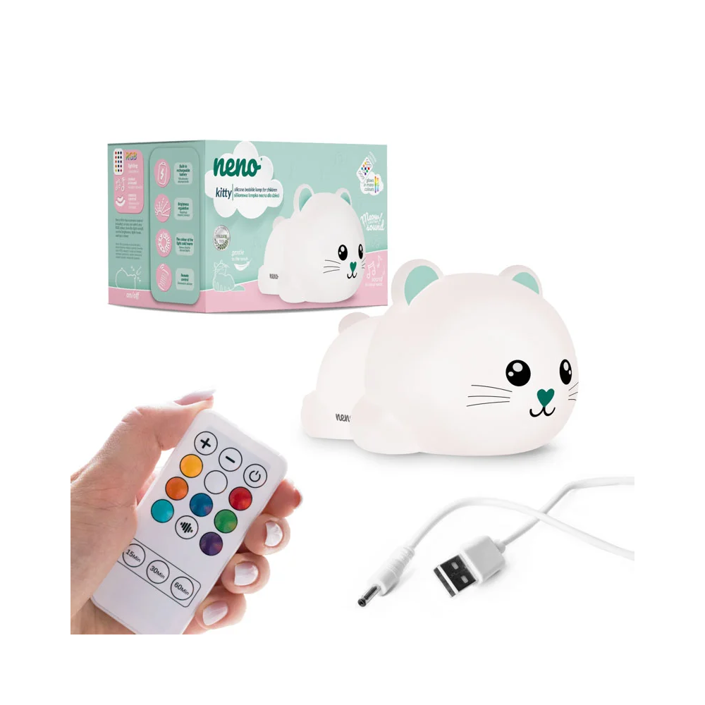 Present in the shop Neno Kitty night light with remote control