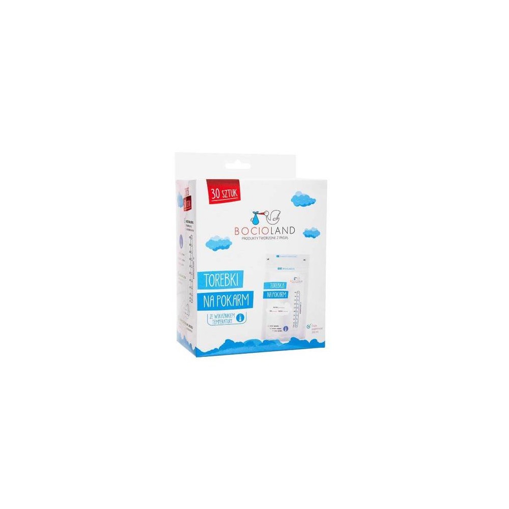 Bocioland mātes piena uzglabāšanas maisiņi 30 gab BL017