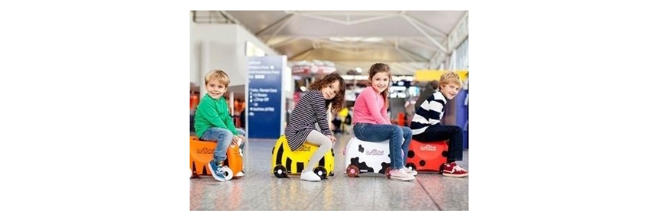 Children's suitcases and bags