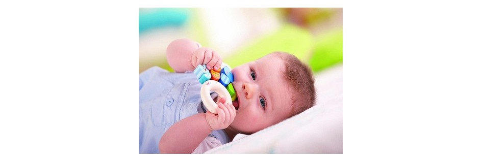 Rattles, teething toys and baby toys